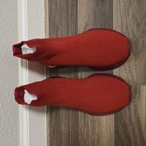 Salvatore Ferregamo Women's Ninette Knit Sock Sneakers